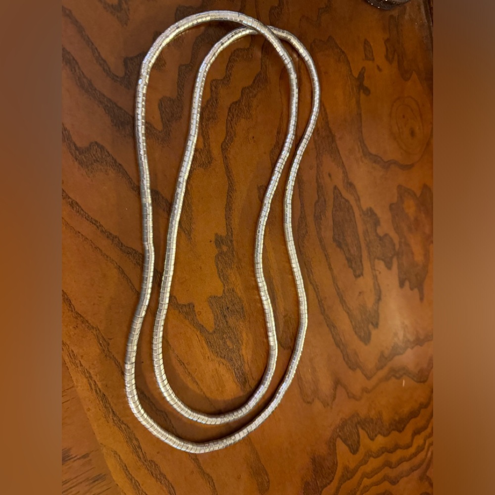 Vintage Snake coil necklace